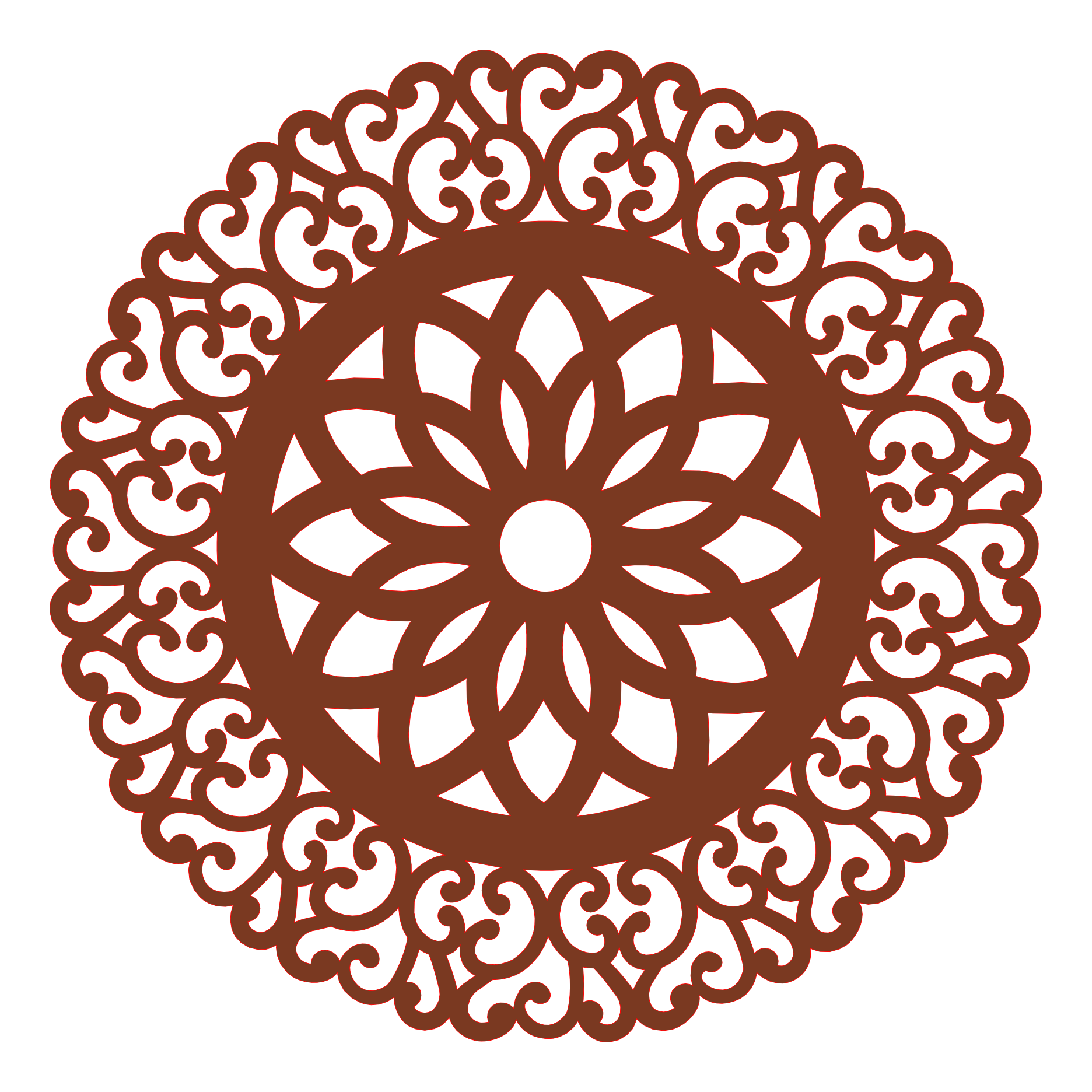 Panel decorativo mandala