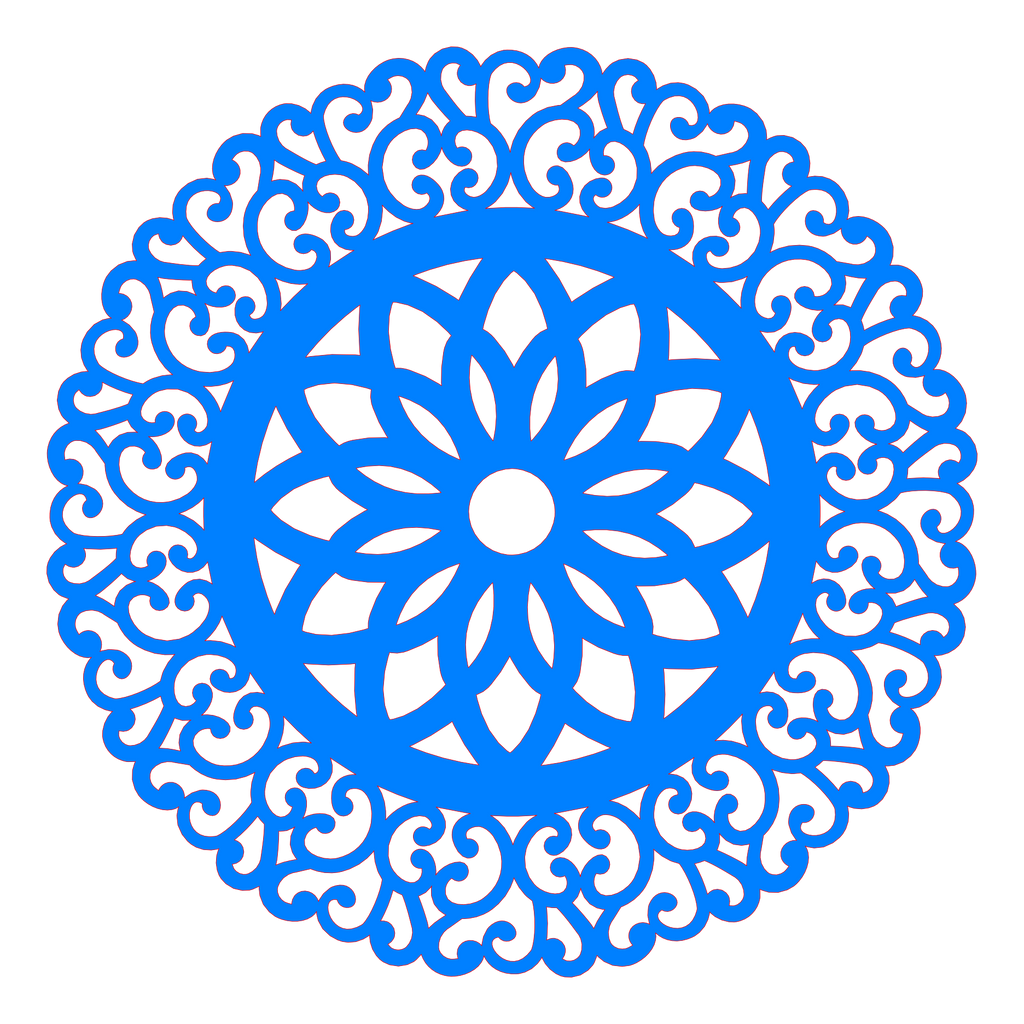 Panel decorativo mandala