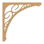 Holzecke (Paar, 2 Stück) 045