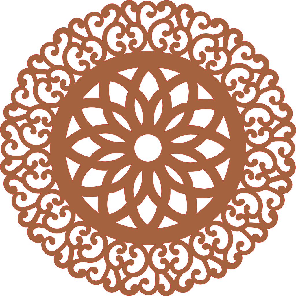 Panel decorativo mandala