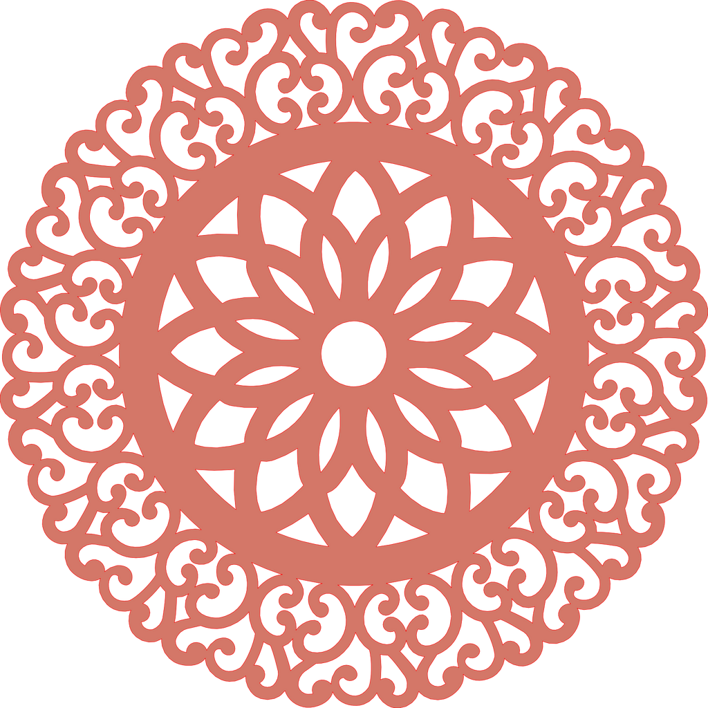 Panel decorativo mandala