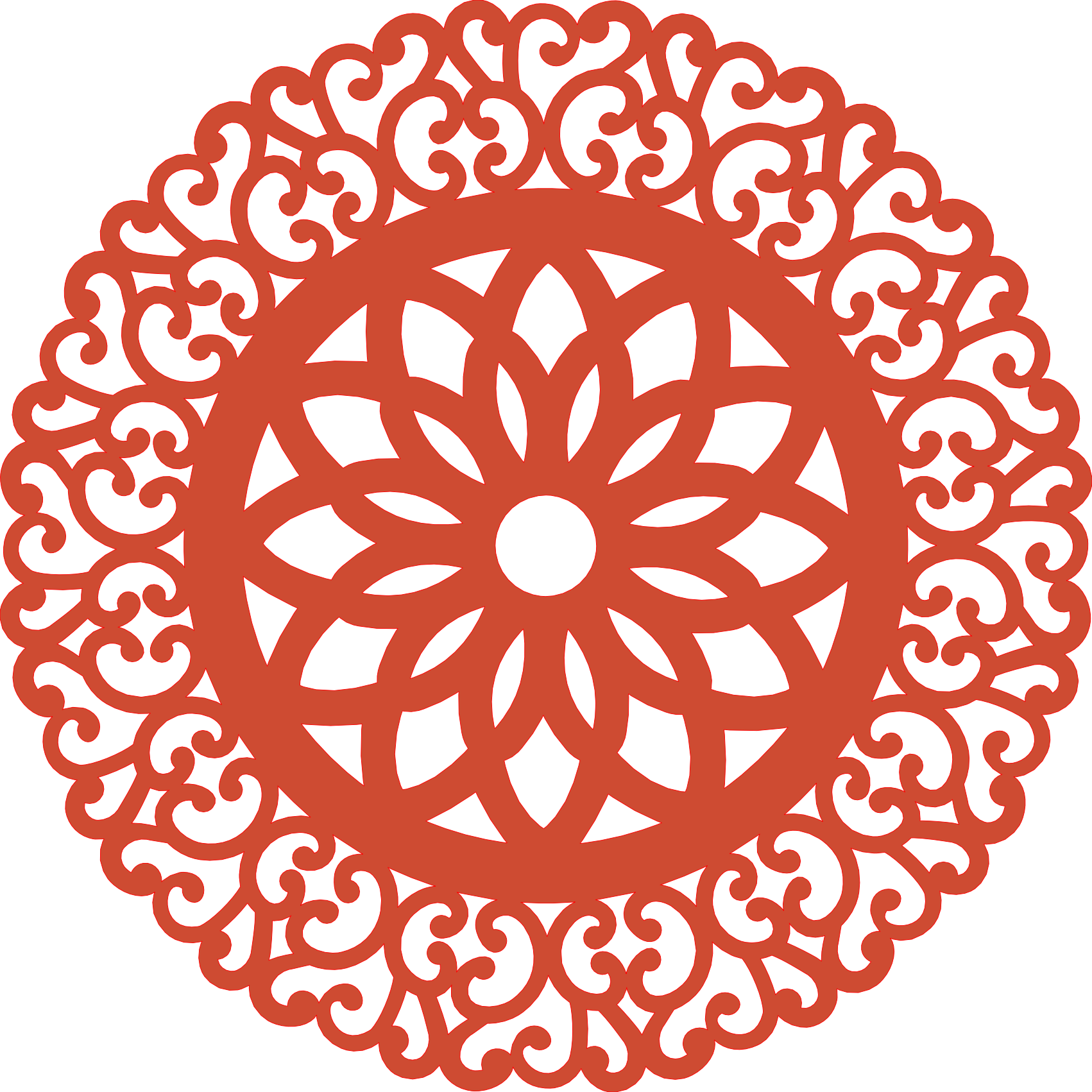 Panel decorativo mandala
