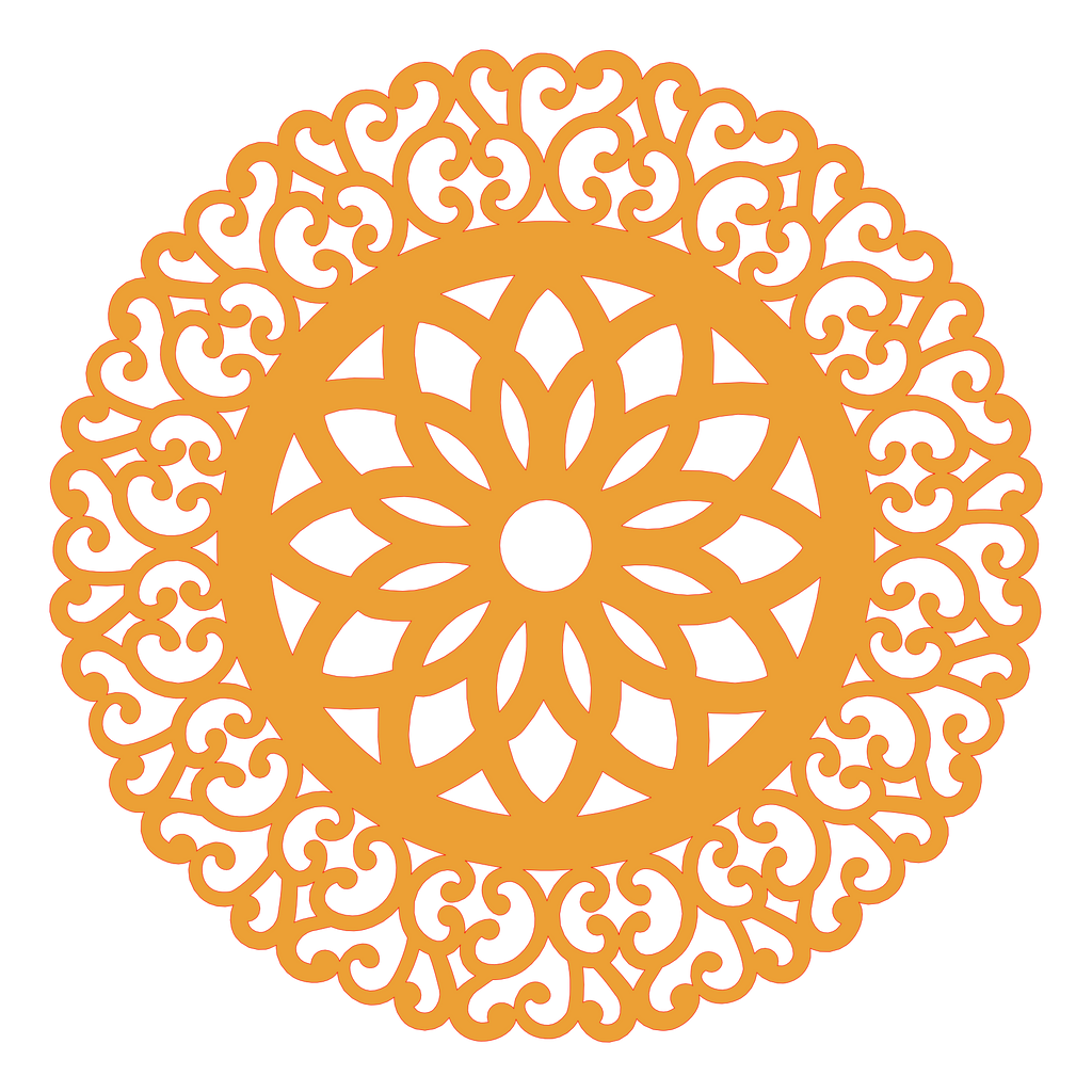 Panel decorativo mandala