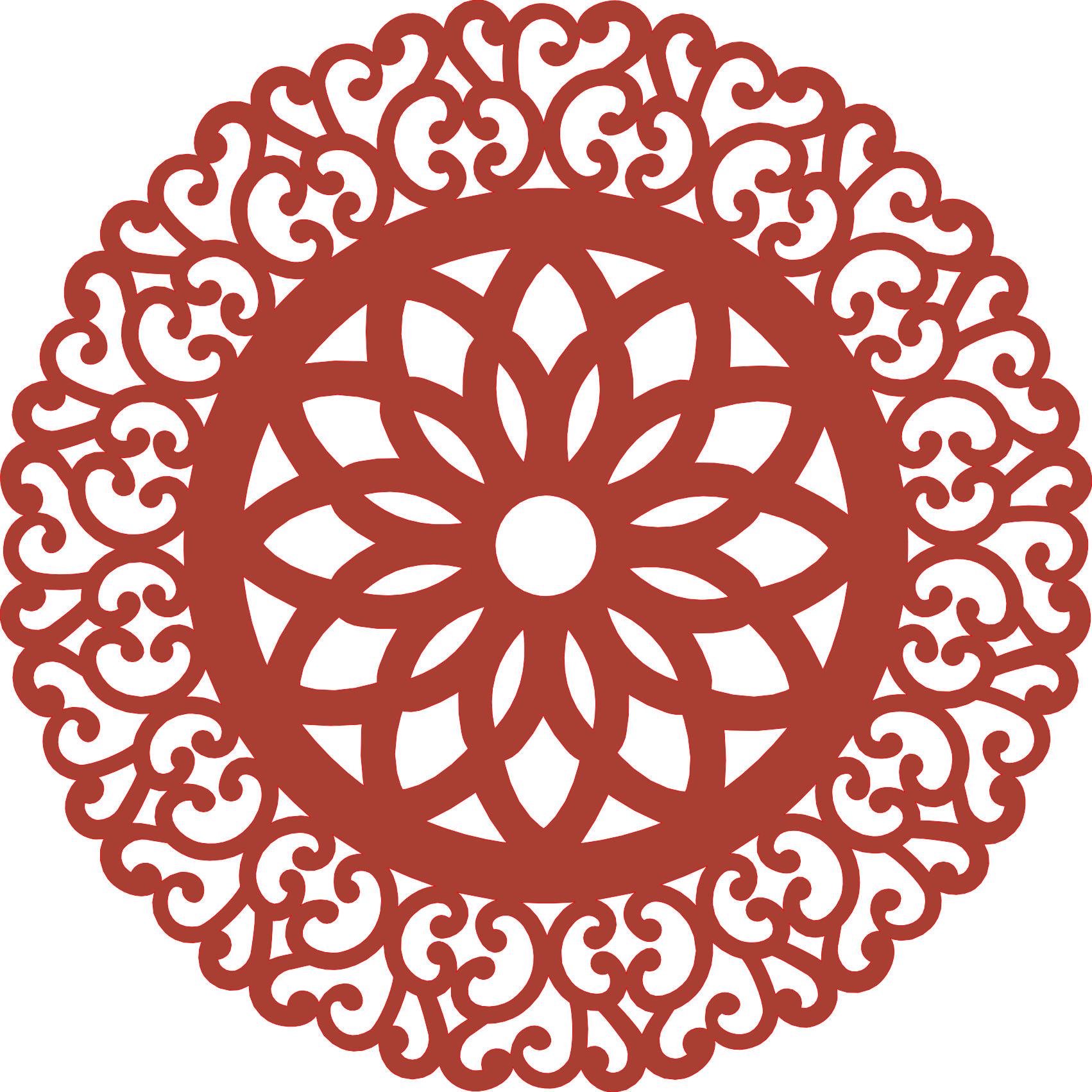 Panel decorativo mandala