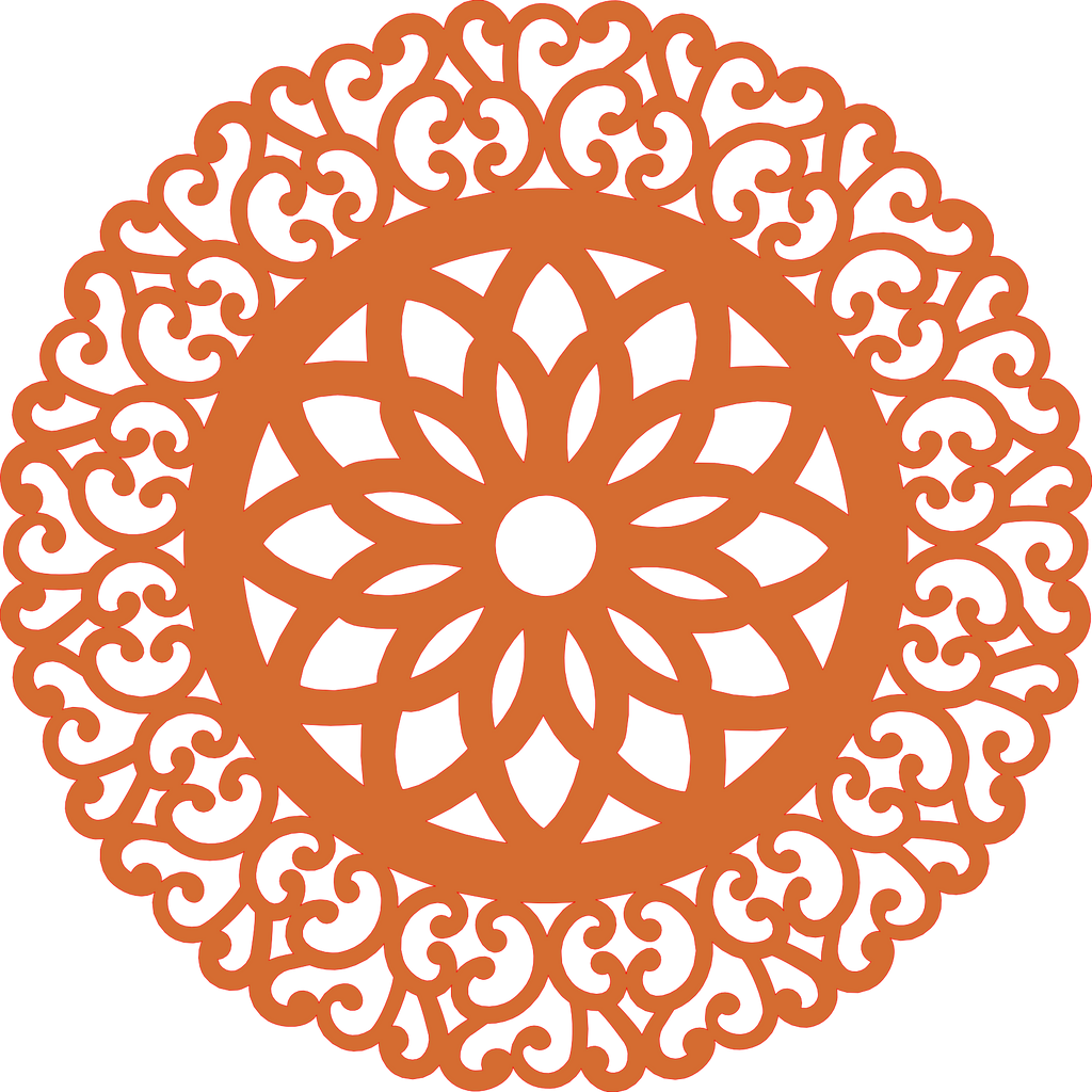 Panel decorativo mandala