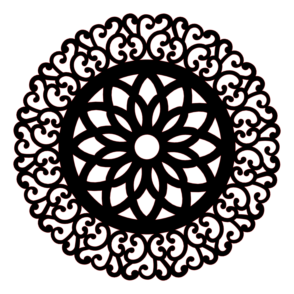 Panel decorativo mandala