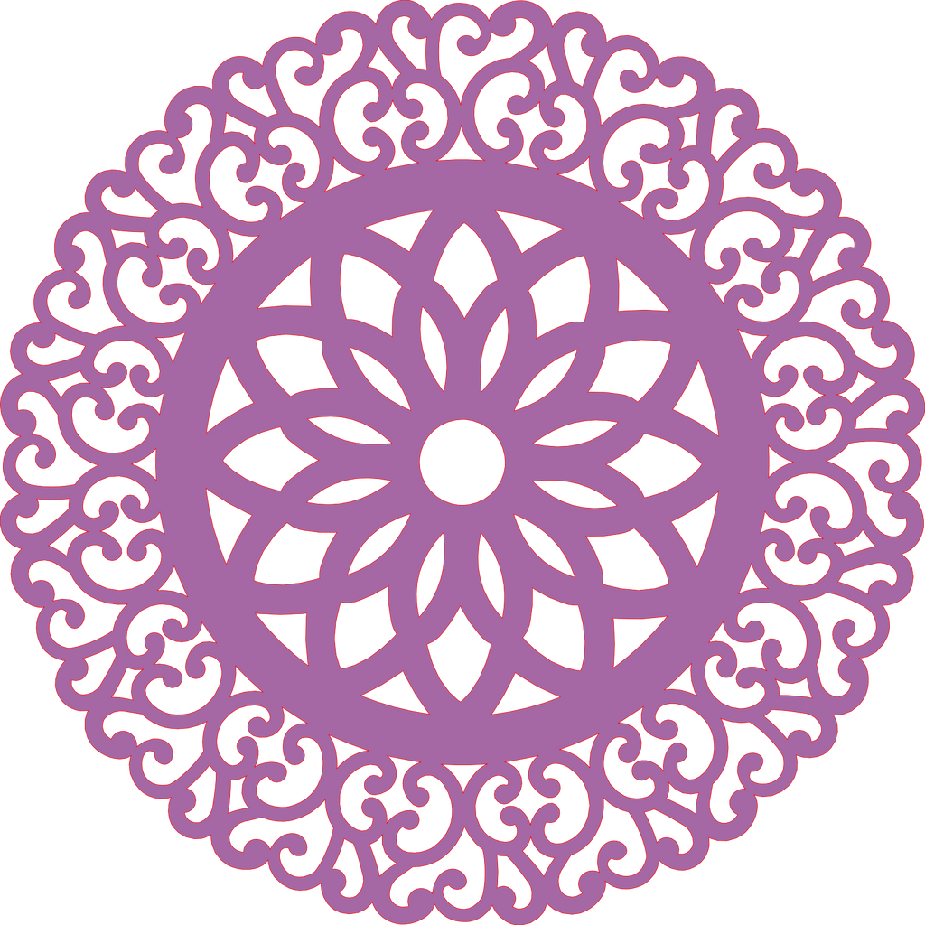 Panel decorativo mandala
