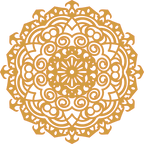 Decoración mandala de madera