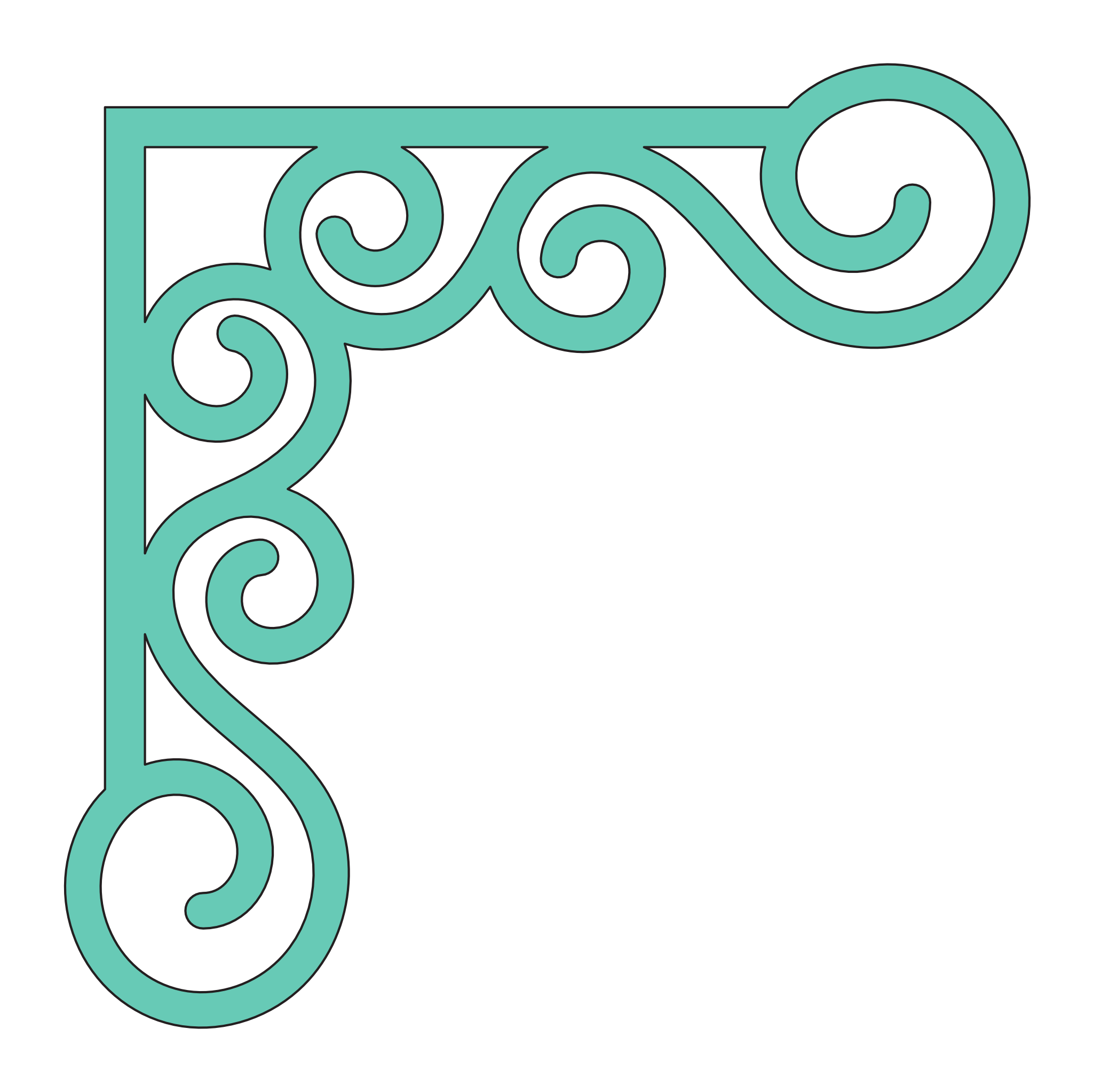 Esquina madera ( par, 2 piezas ) 047