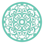 Decoración mandala de madera