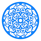 Decoración mandala de madera