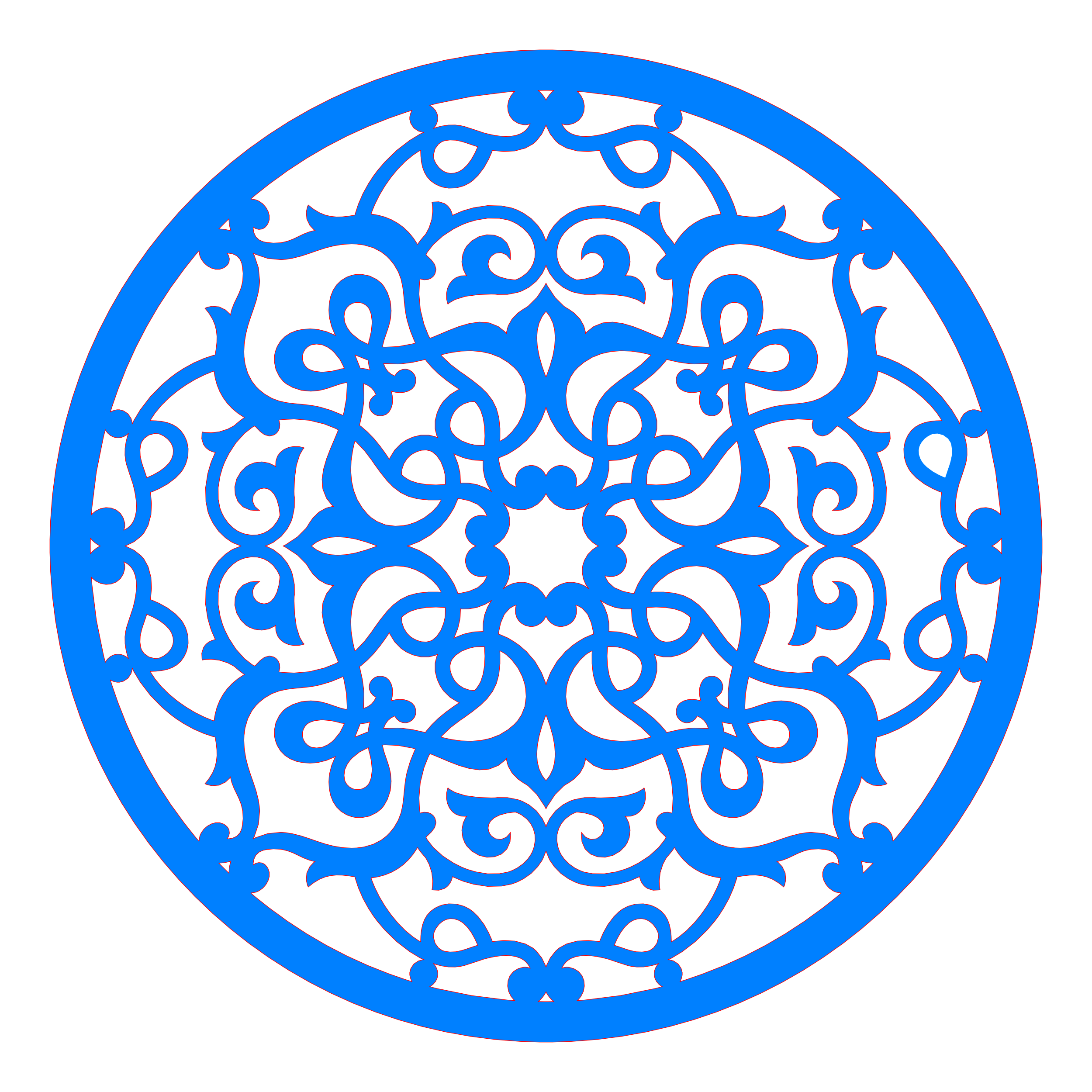 Decoración mandala de madera