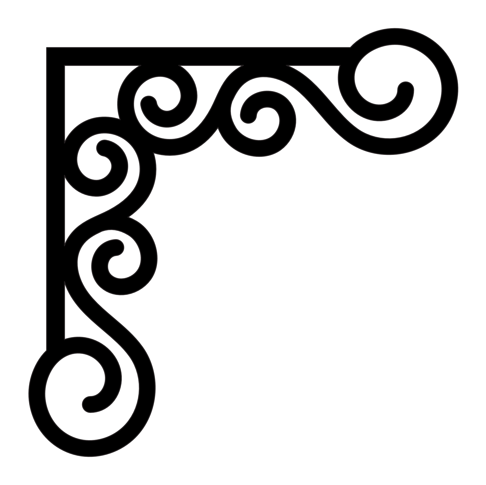 Esquina madera ( par, 2 piezas ) 047