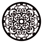 Decoración mandala de madera