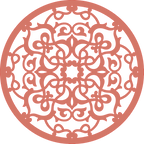 Decoración mandala de madera