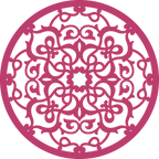 Decoración mandala de madera