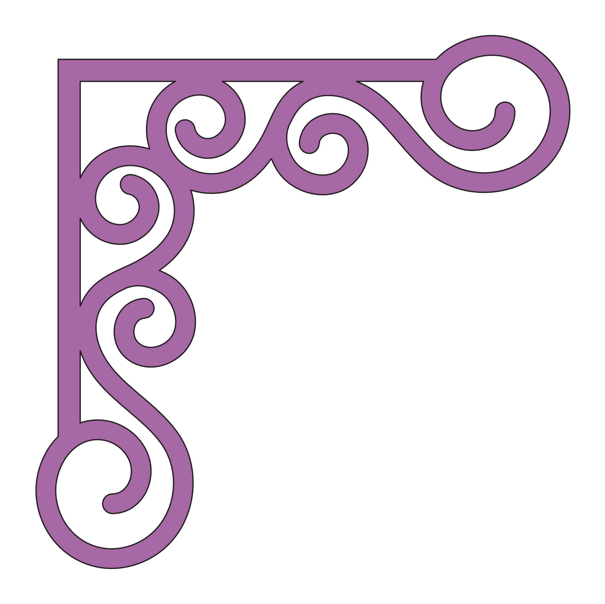 Esquina madera ( par, 2 piezas ) 047