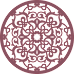 Decoración mandala de madera