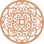 Decoración mandala de madera