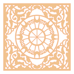 Decoración mandala de madera