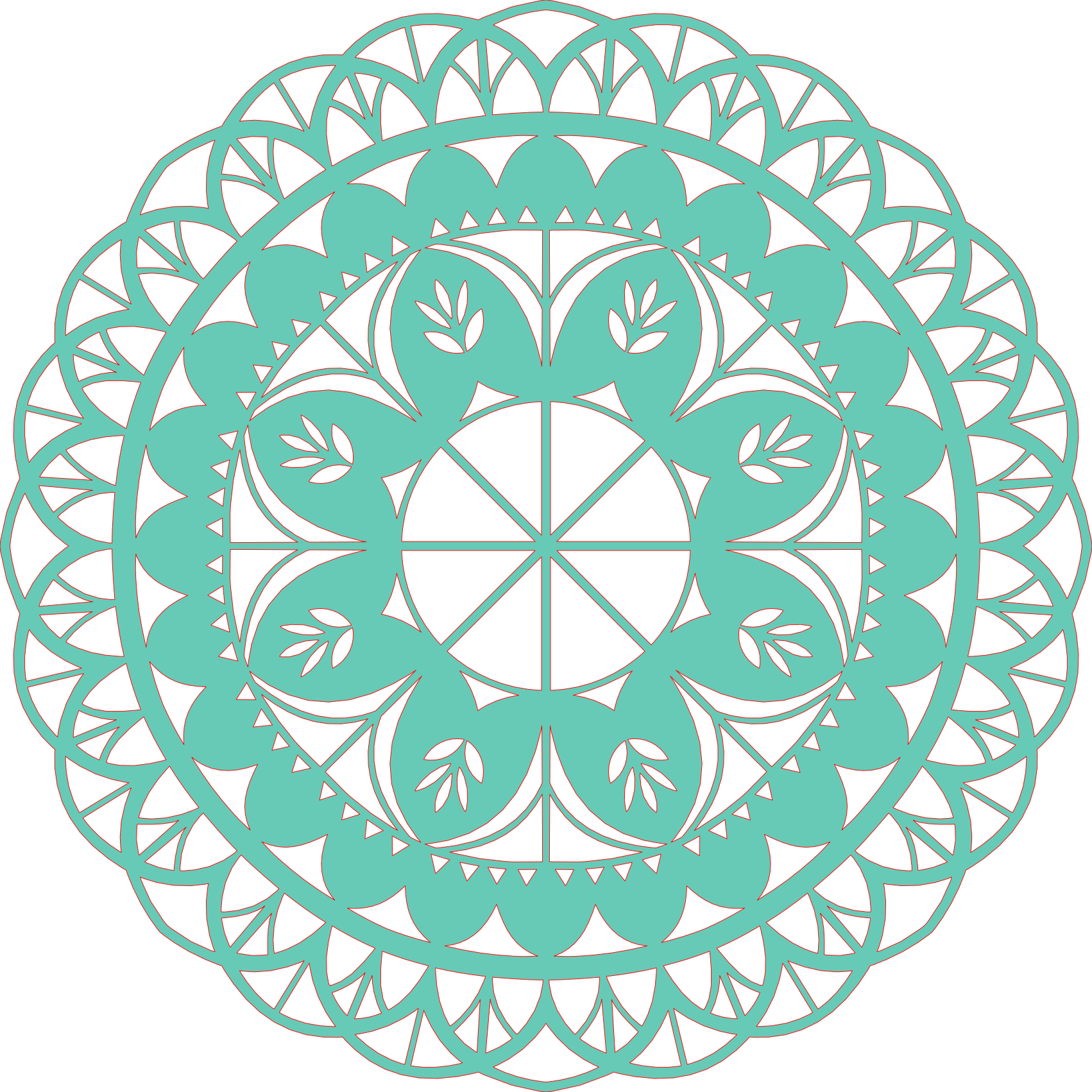 Decoración de pared  en madera