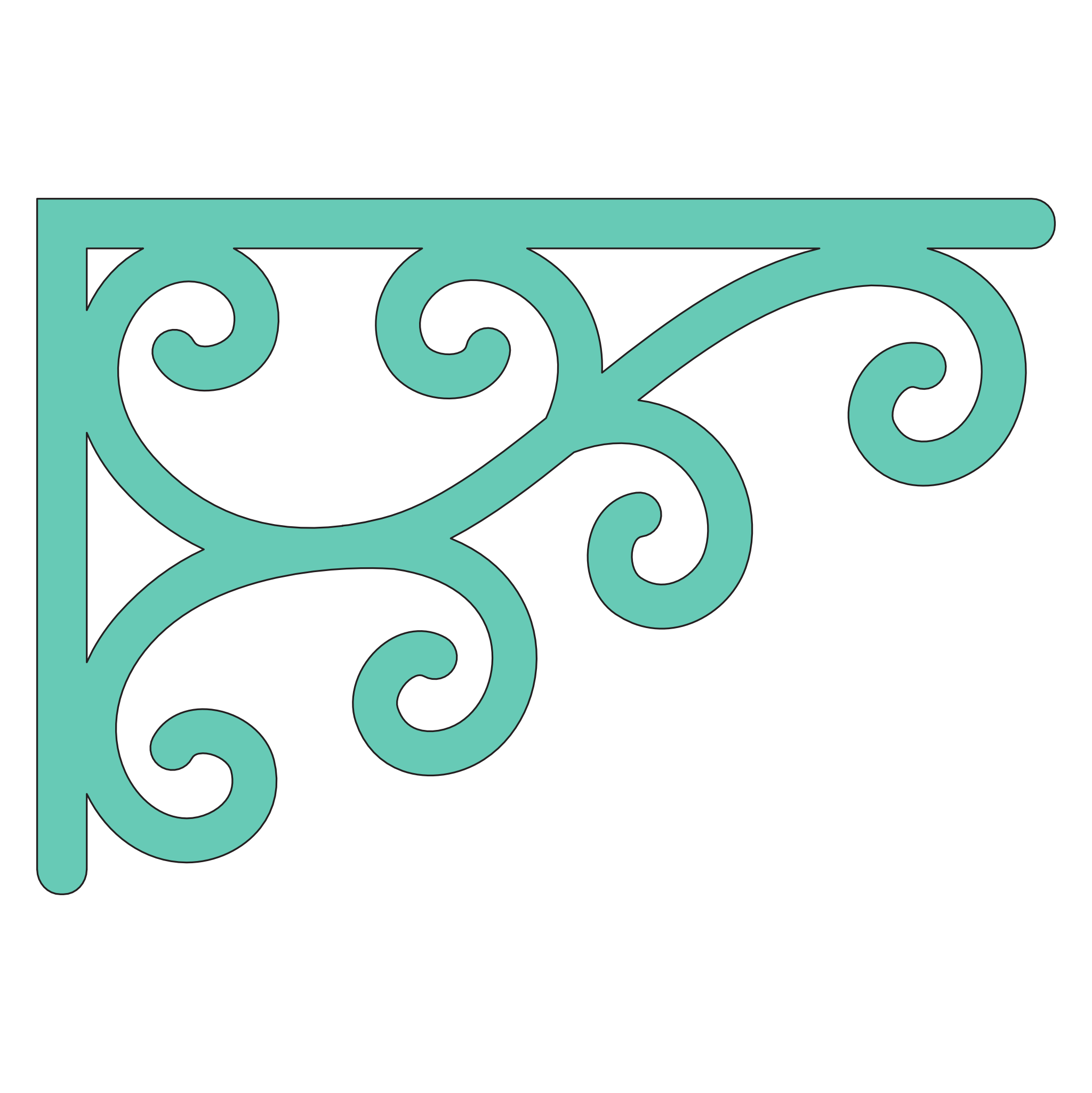 Esquina madera ( par, 2 piezas ) 049