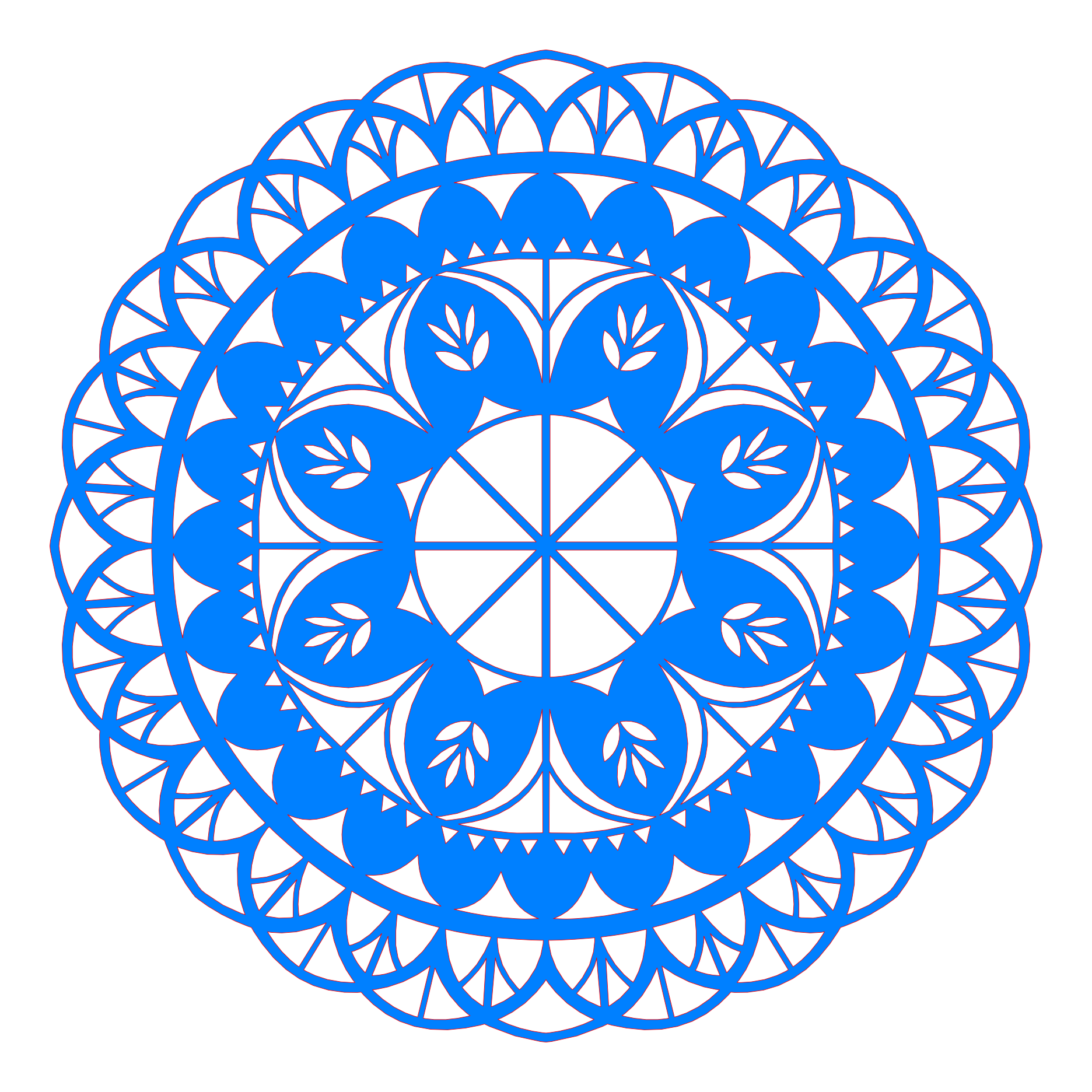 Decoración de pared  en madera