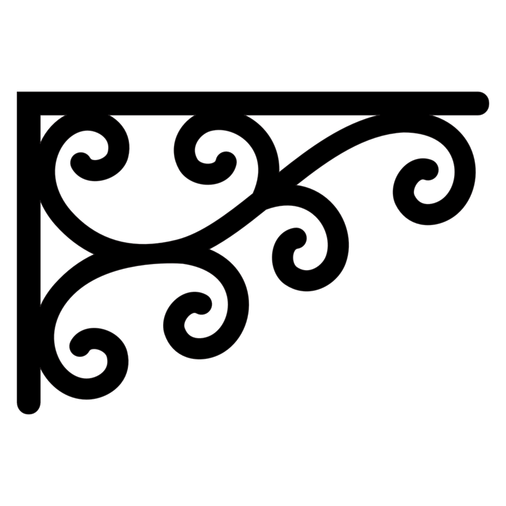 Holzecke (Paar, 2 Stück) 049