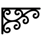Holzecke (Paar, 2 Stück) 049