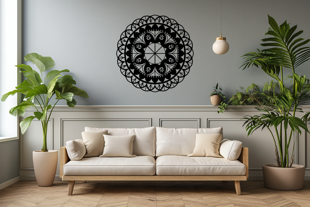 Decoración de pared  en madera