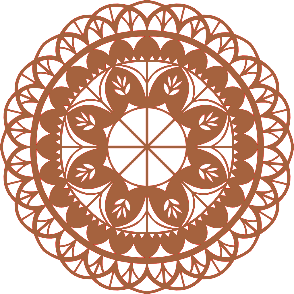 Decoración de pared  en madera