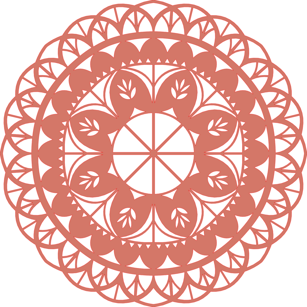 Decoración de pared  en madera