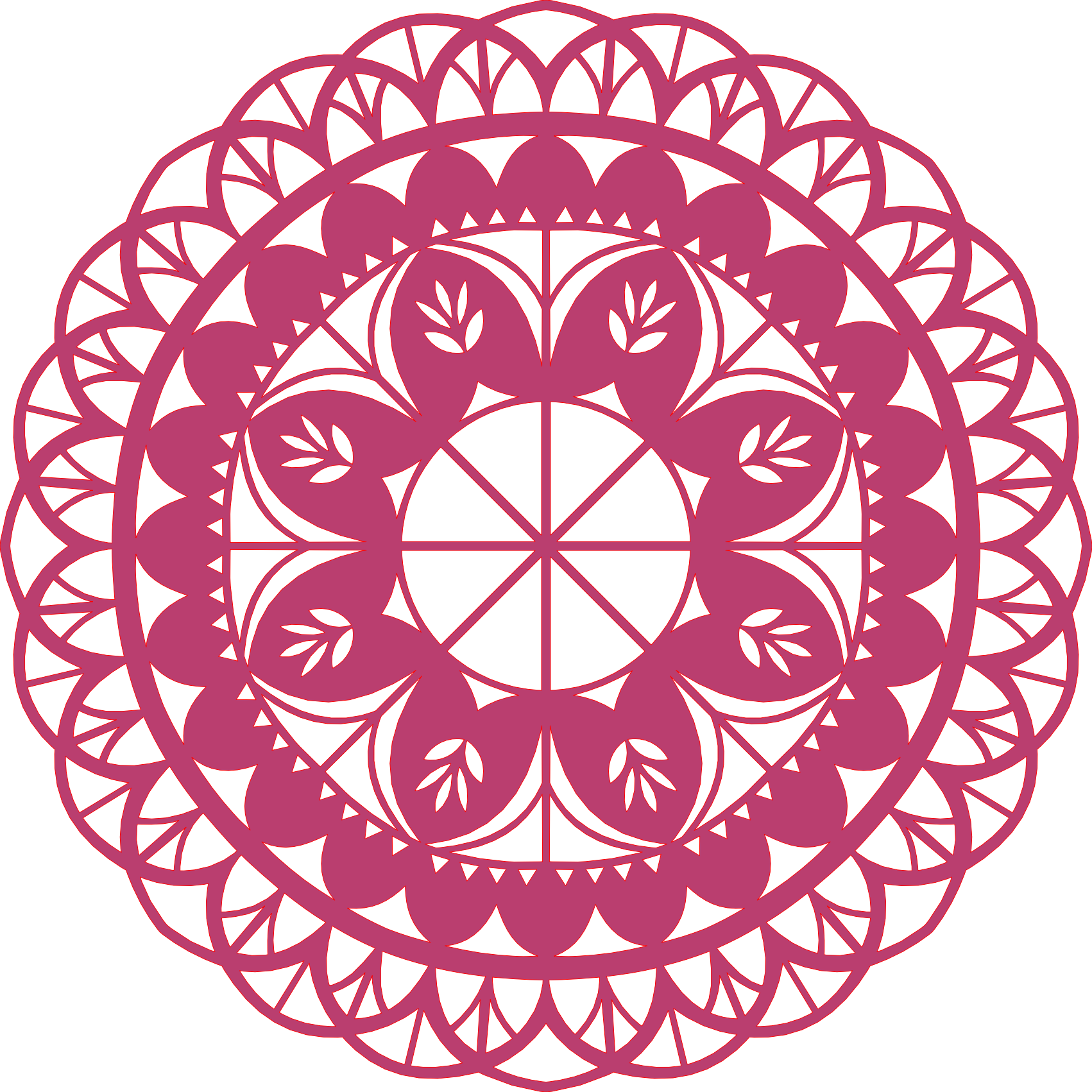 Decoración de pared  en madera