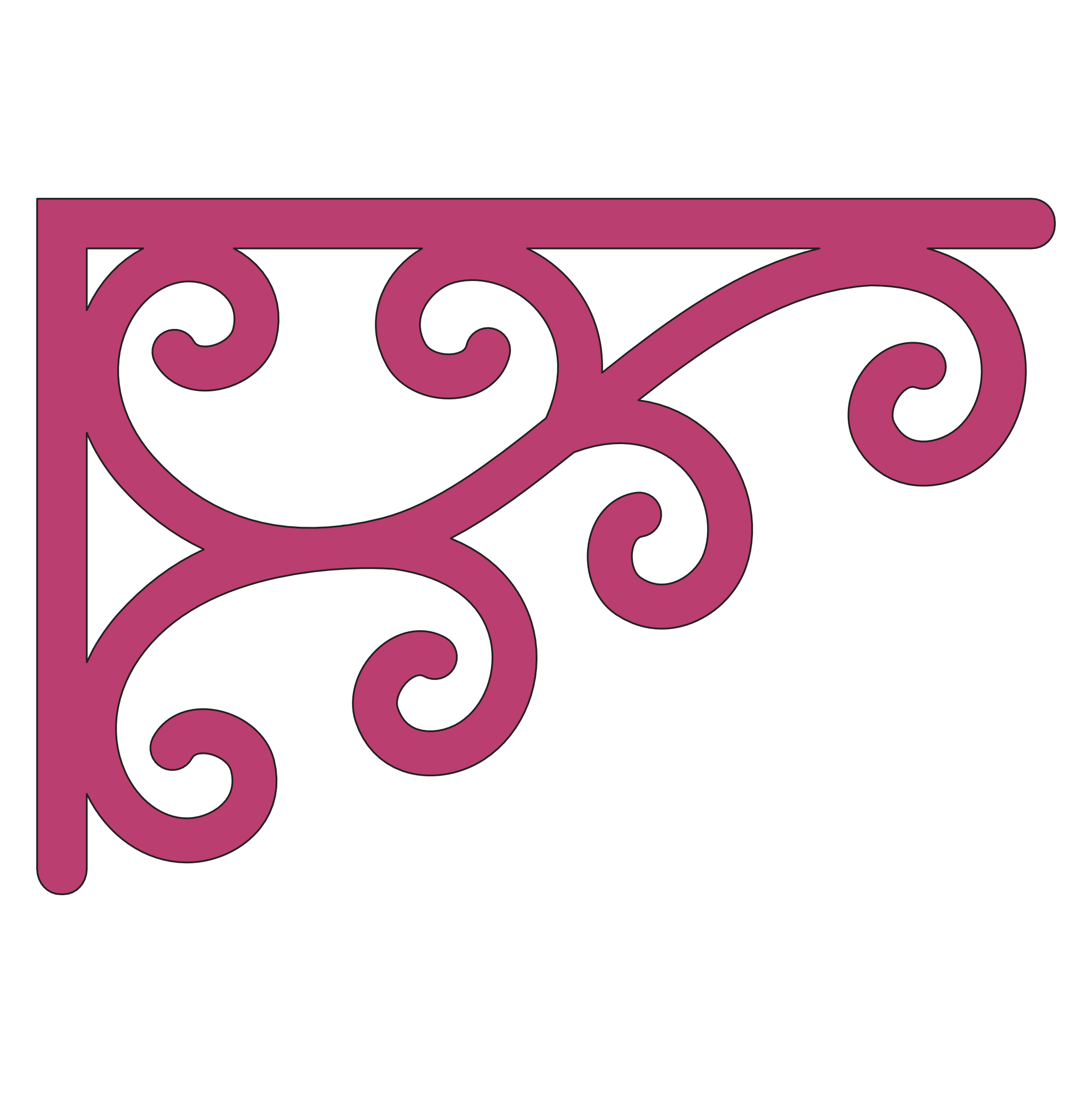 Esquina madera ( par, 2 piezas ) 049