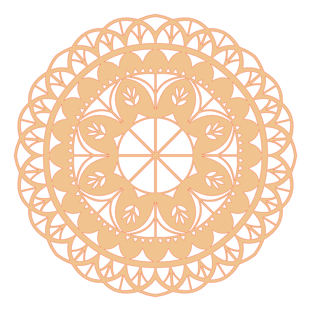 Decoración de pared  en madera