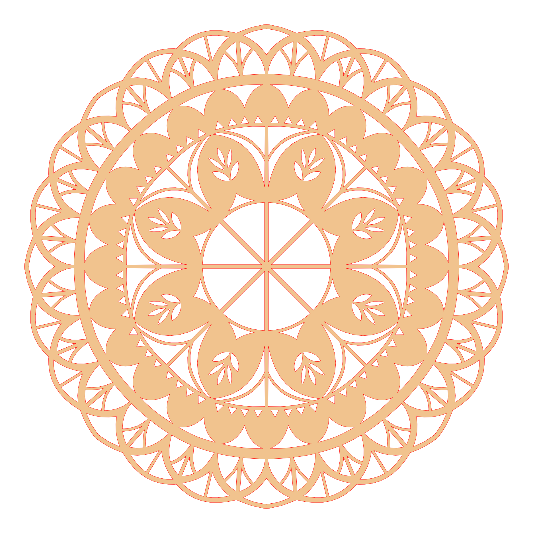 Decoración de pared  en madera