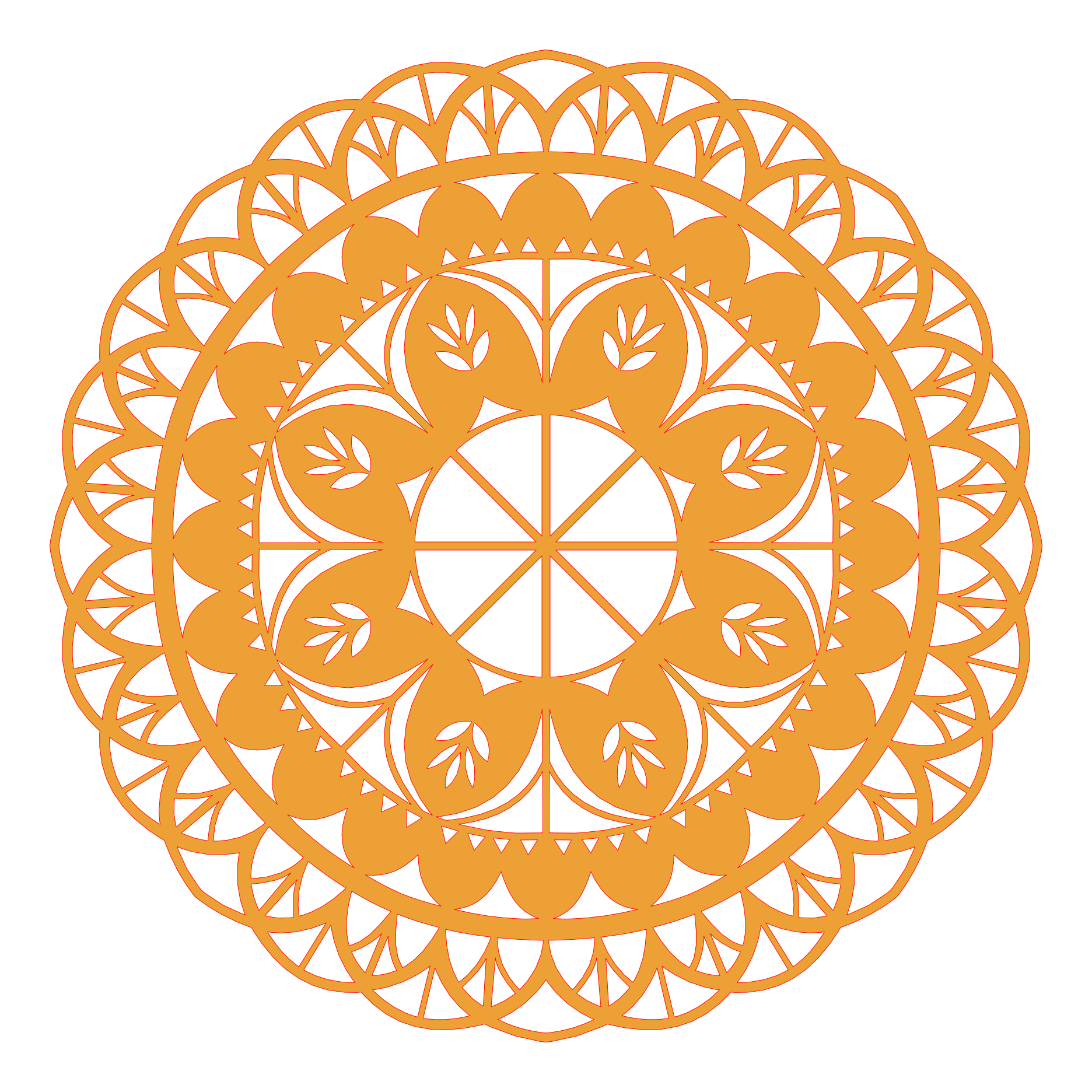 Decoración de pared  en madera