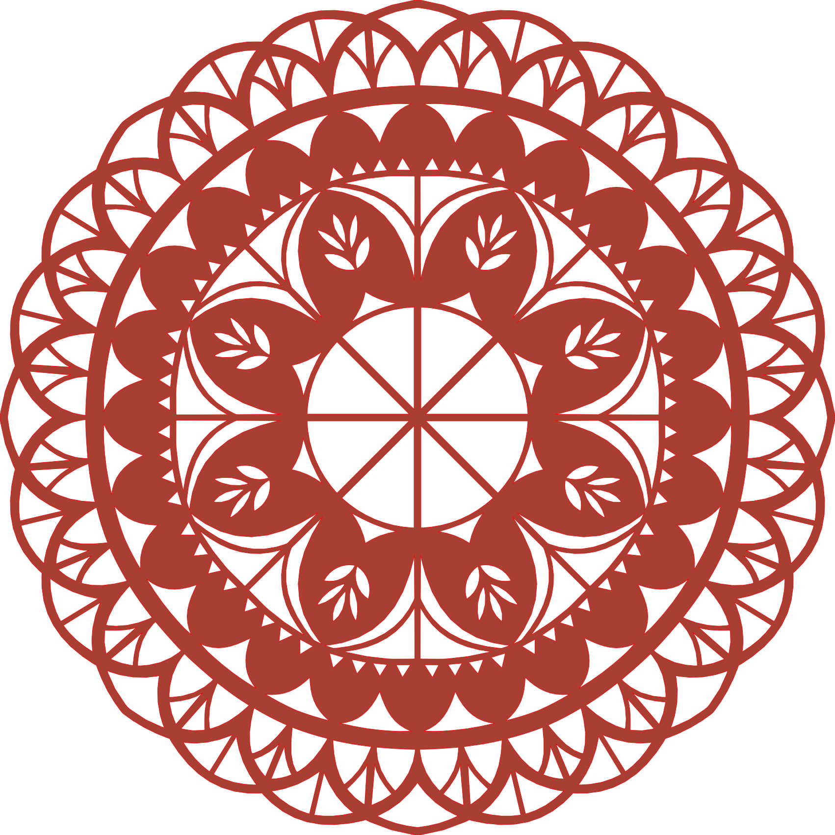 Decoración de pared  en madera