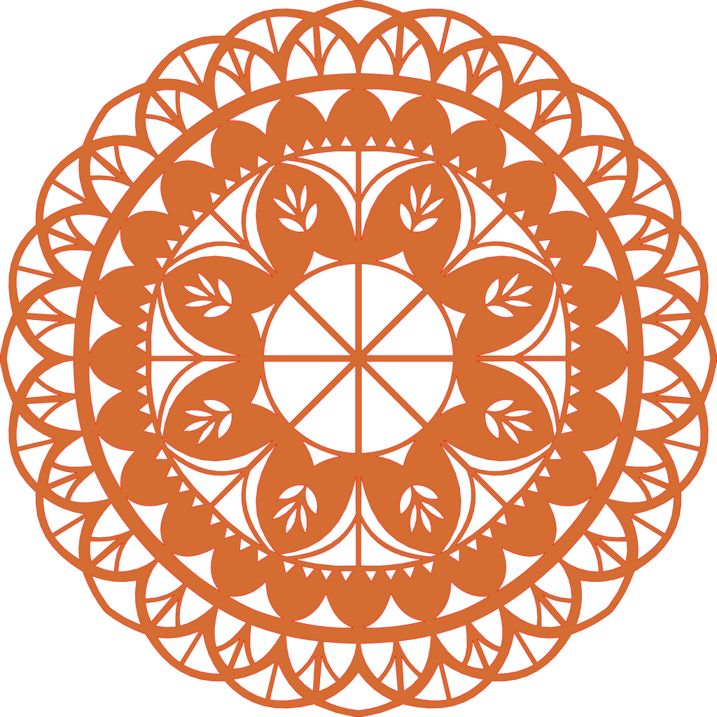 Decoración de pared  en madera