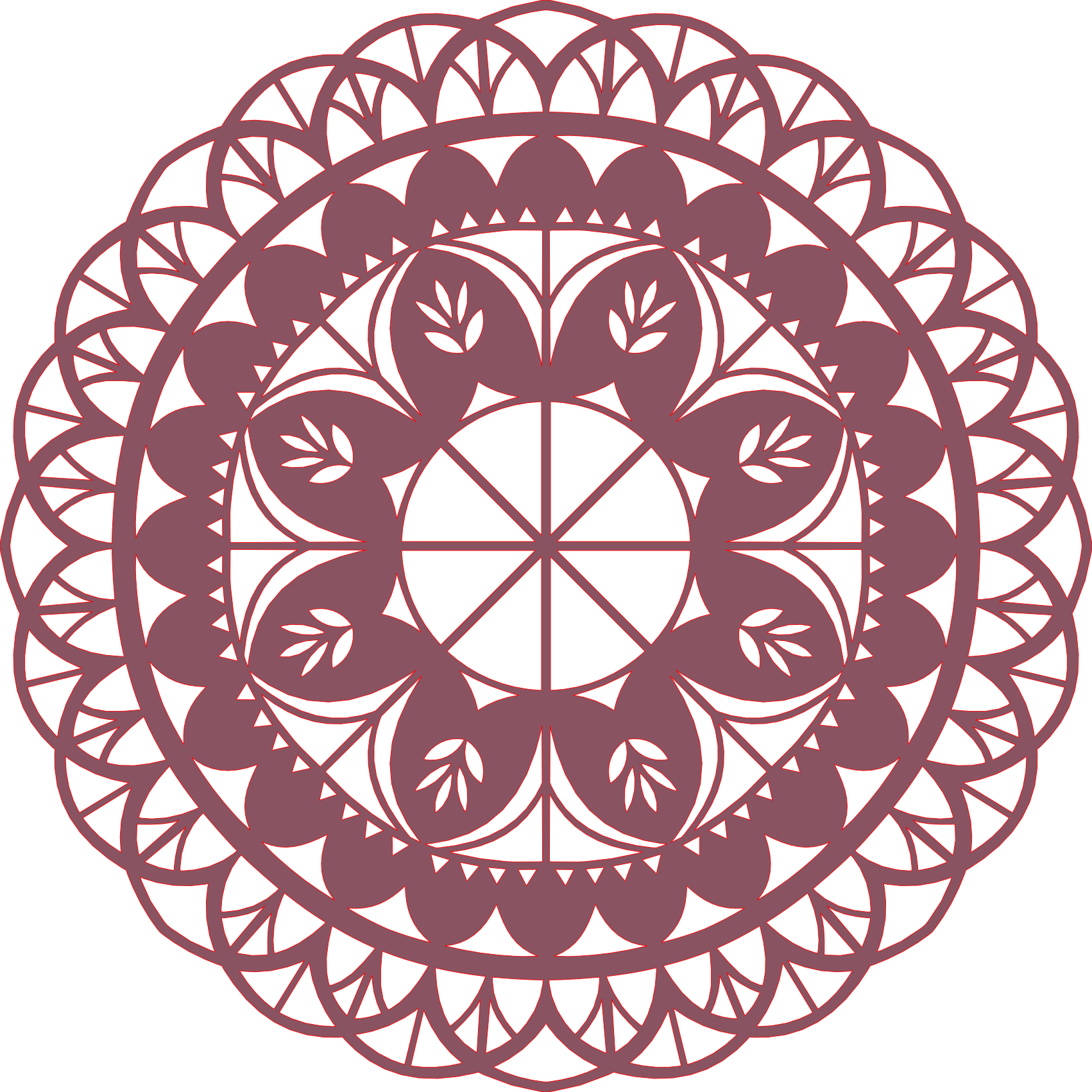 Decoración de pared  en madera