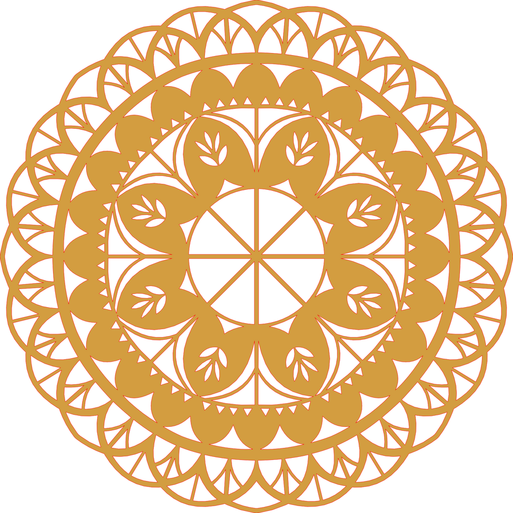 Decoración de pared  en madera