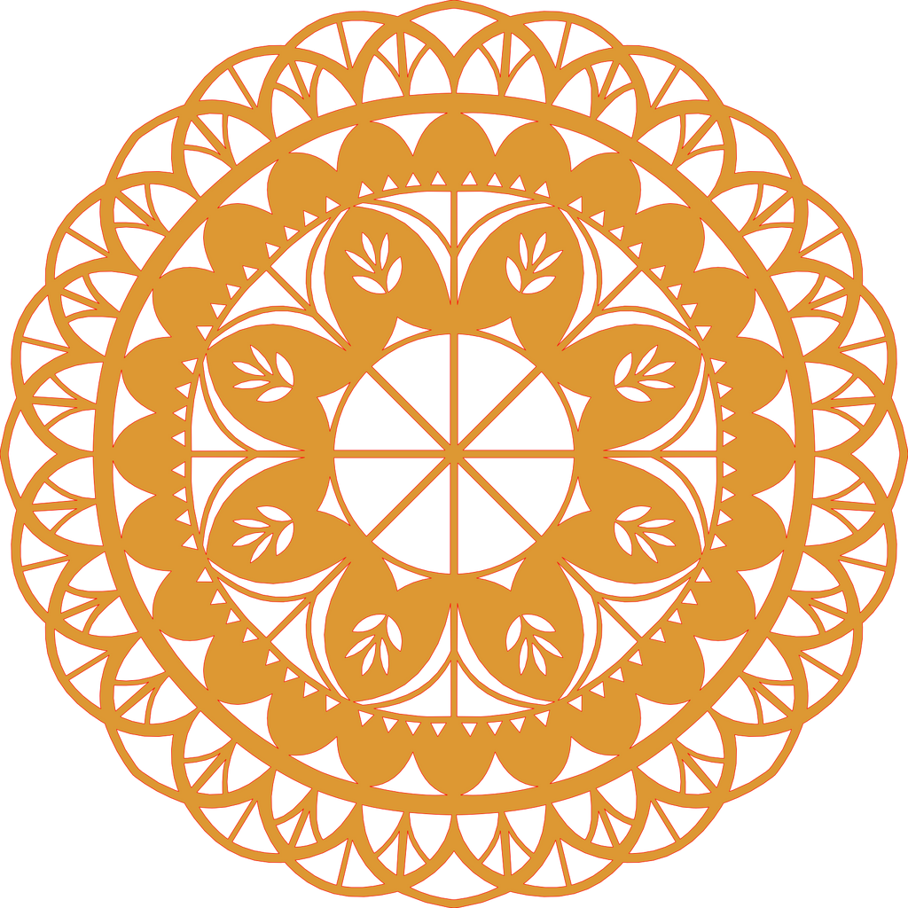 Decoración de pared  en madera