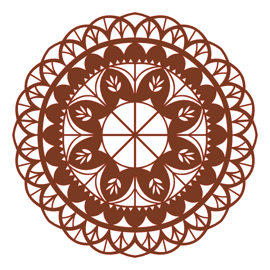 Decoración de pared  en madera