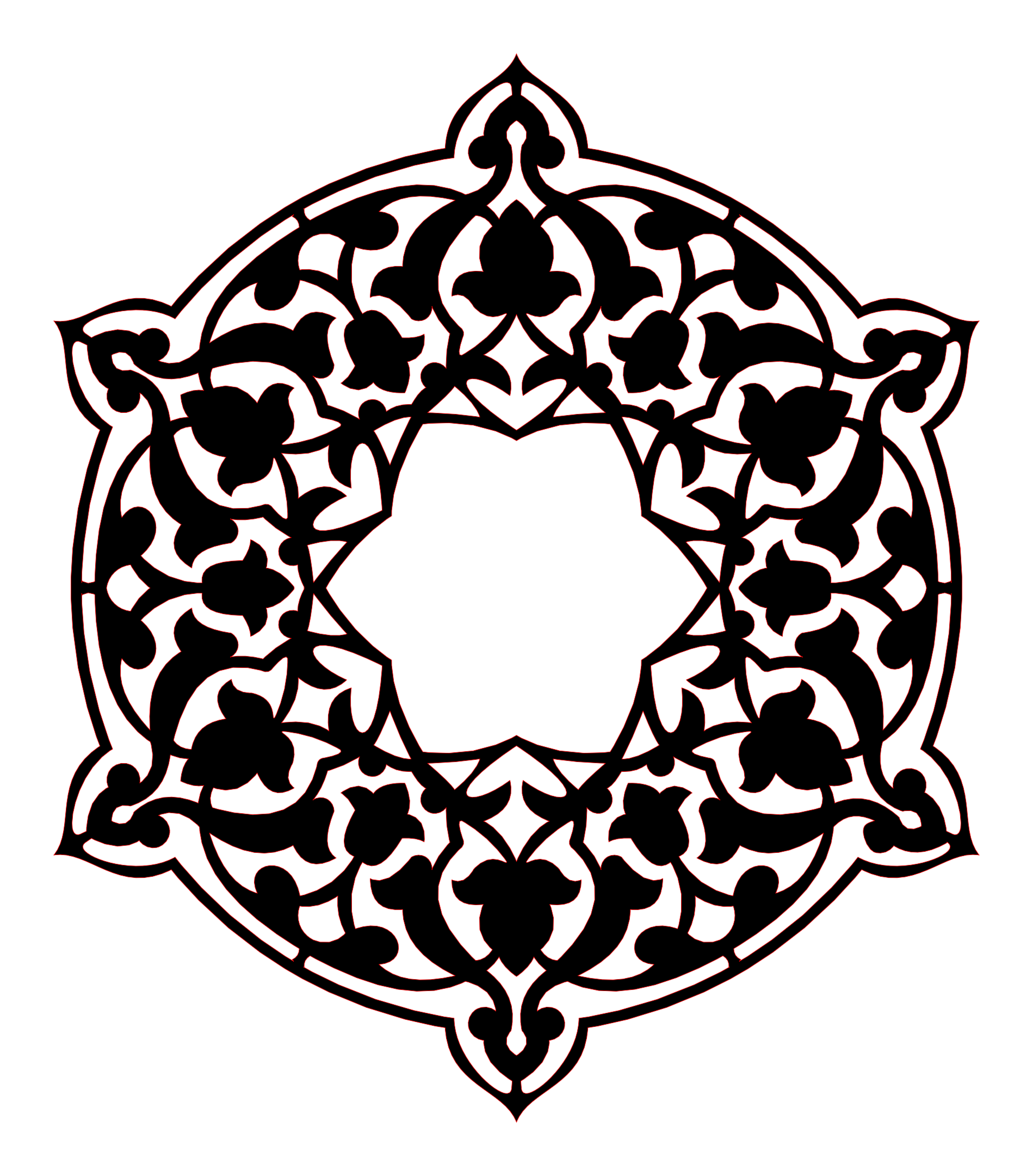 Panel decorativo floral