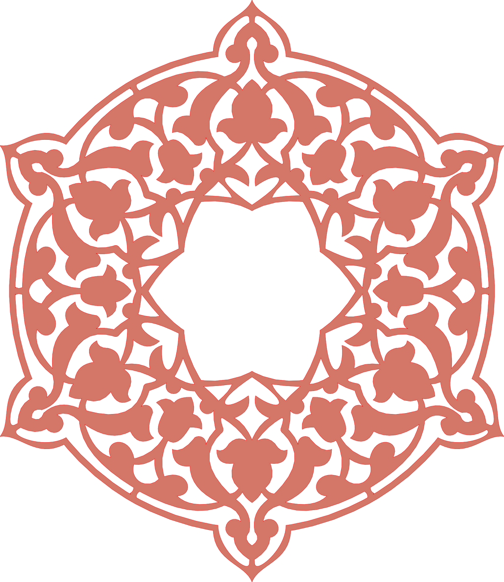 Panel decorativo floral