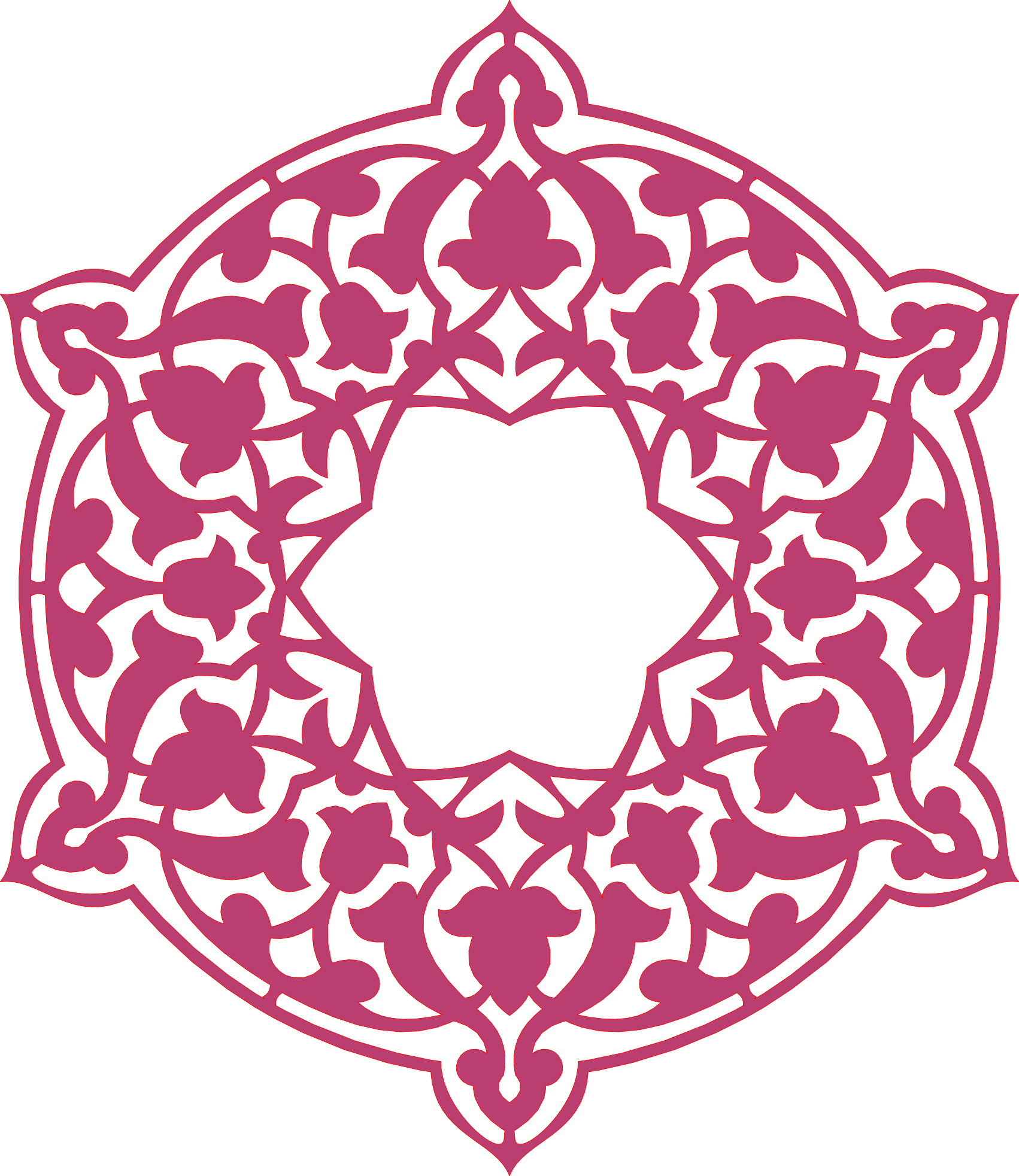 Panel decorativo floral