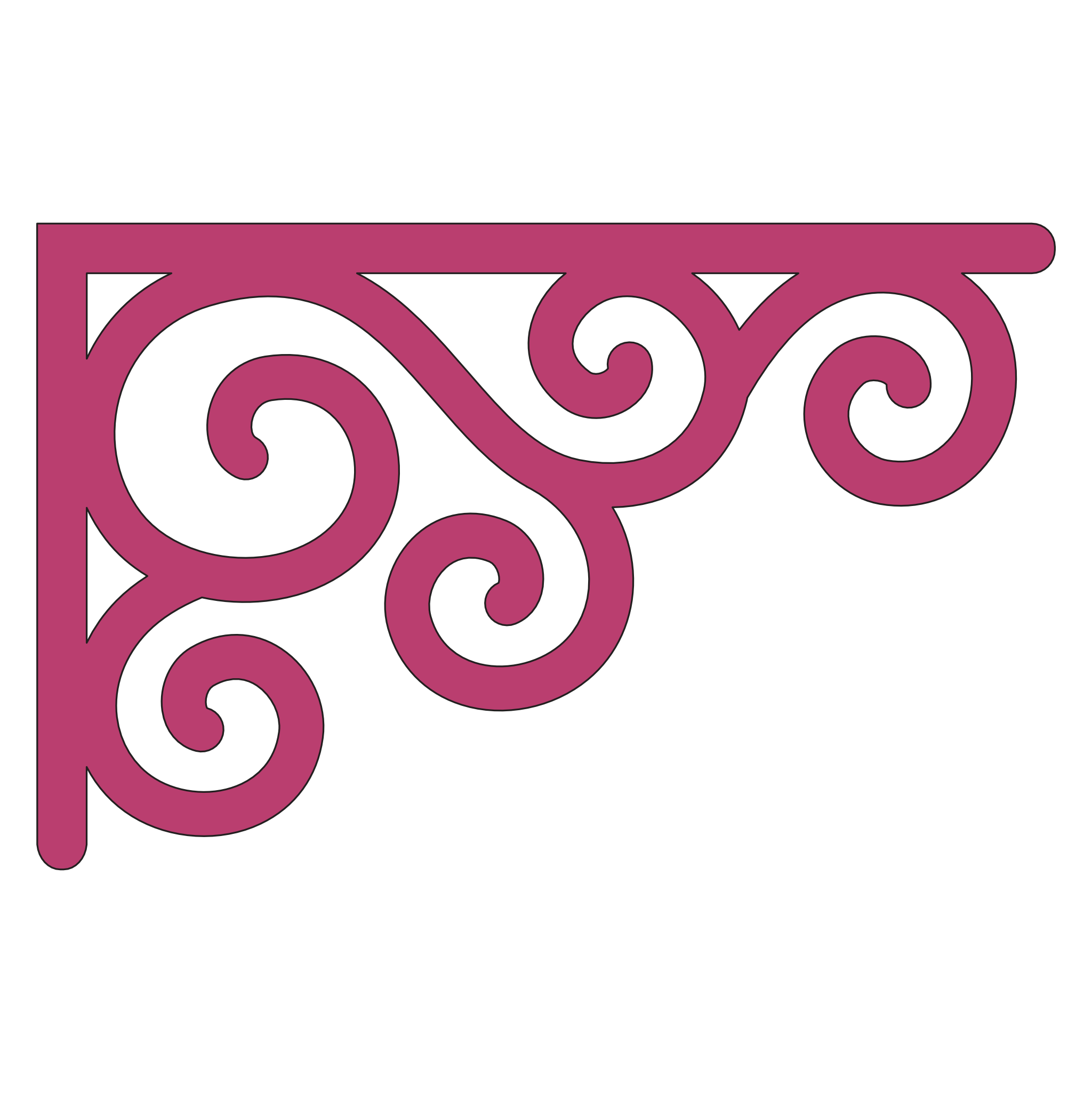 Esquina madera ( par, 2 piezas ) 050