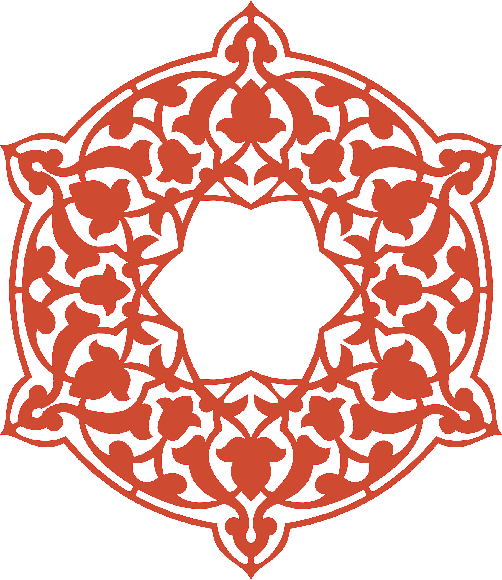 Panel decorativo floral