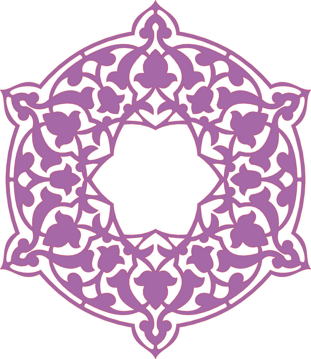 Panel decorativo floral