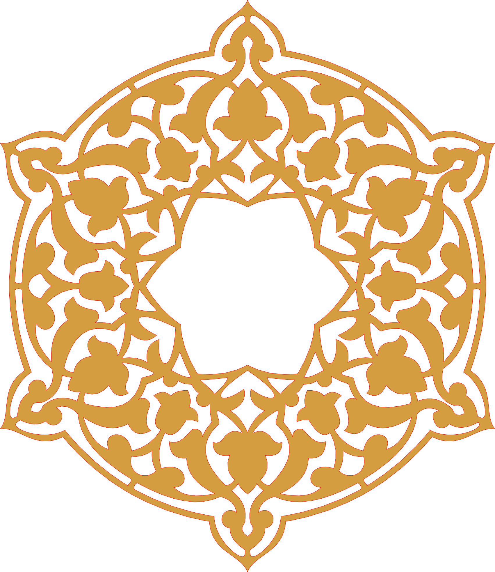 Panel decorativo floral